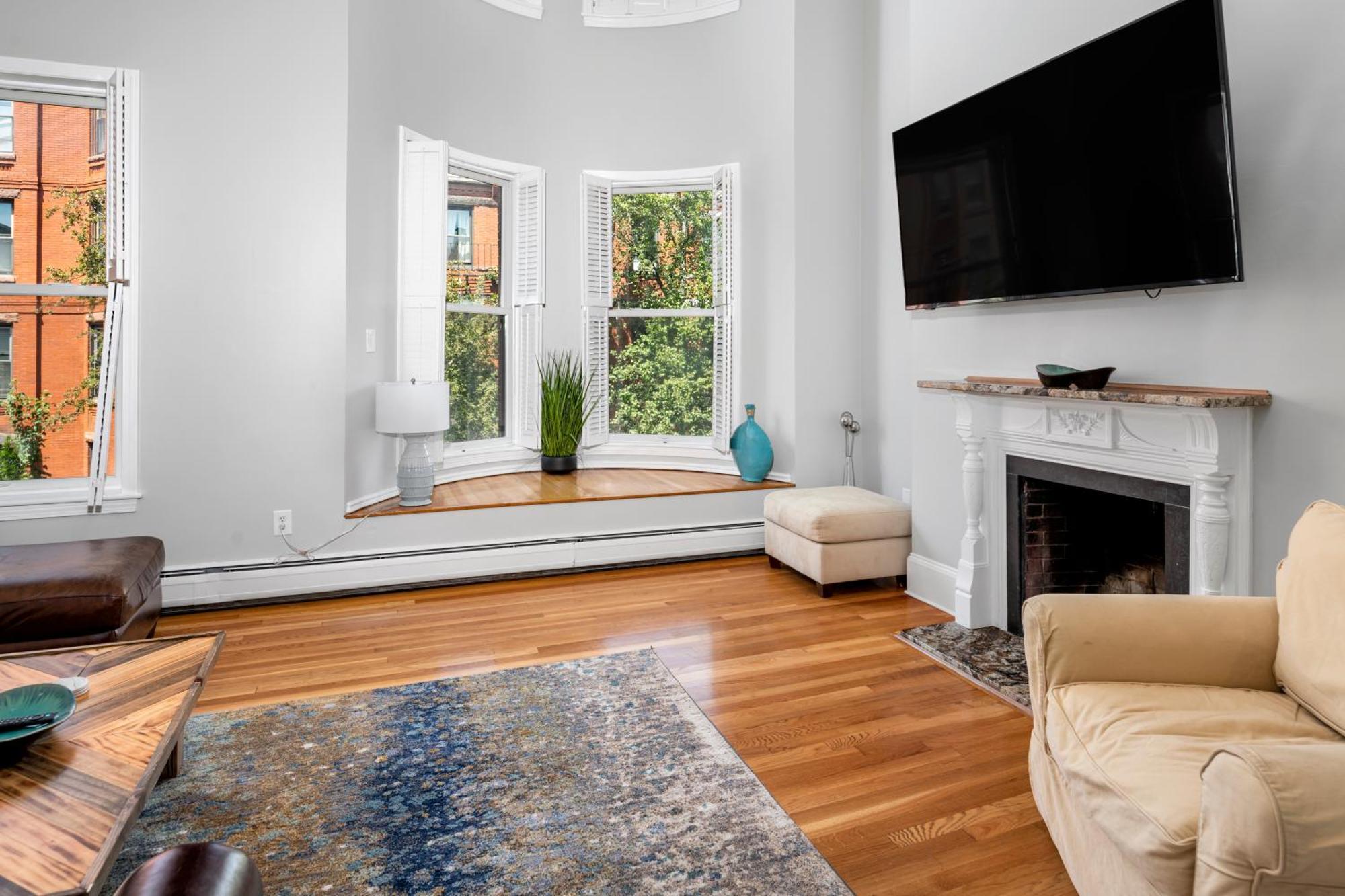 Apartament Brownstone Townhouse In Fenway Boston Zewnętrze zdjęcie